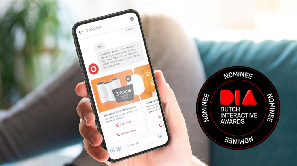 rich-business-messaging-nederland (3) Eerste RBM-campagne van Nederland door Mobile Water en VodafoneZiggo